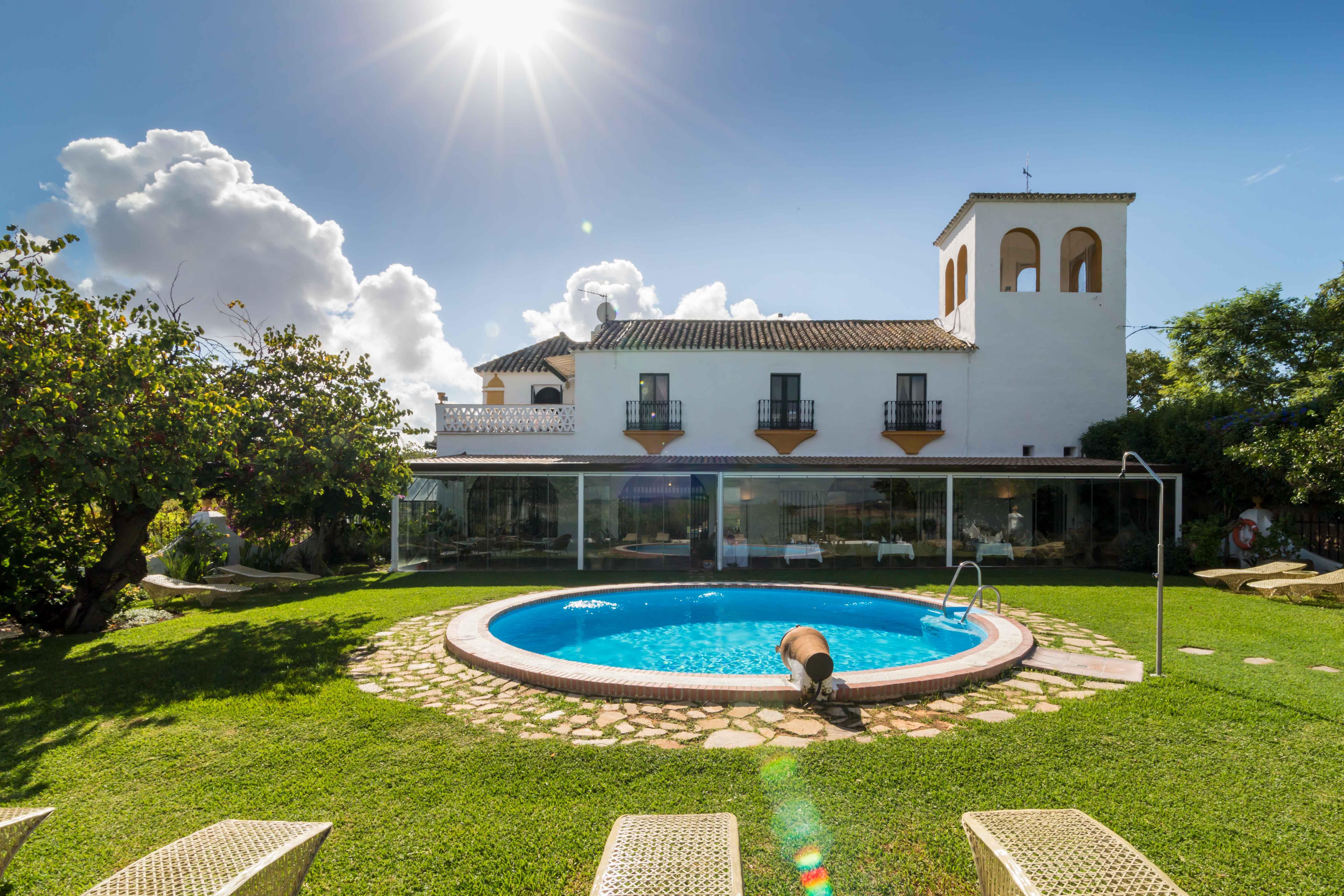 Hacienda El Santiscal Adults Only Hotel Arcos de la Frontera Exterior photo